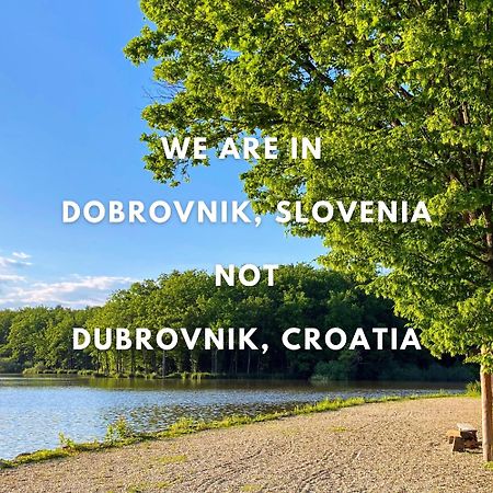Appartamento Hisa Pri Jezeru Dobrovnik Esterno foto