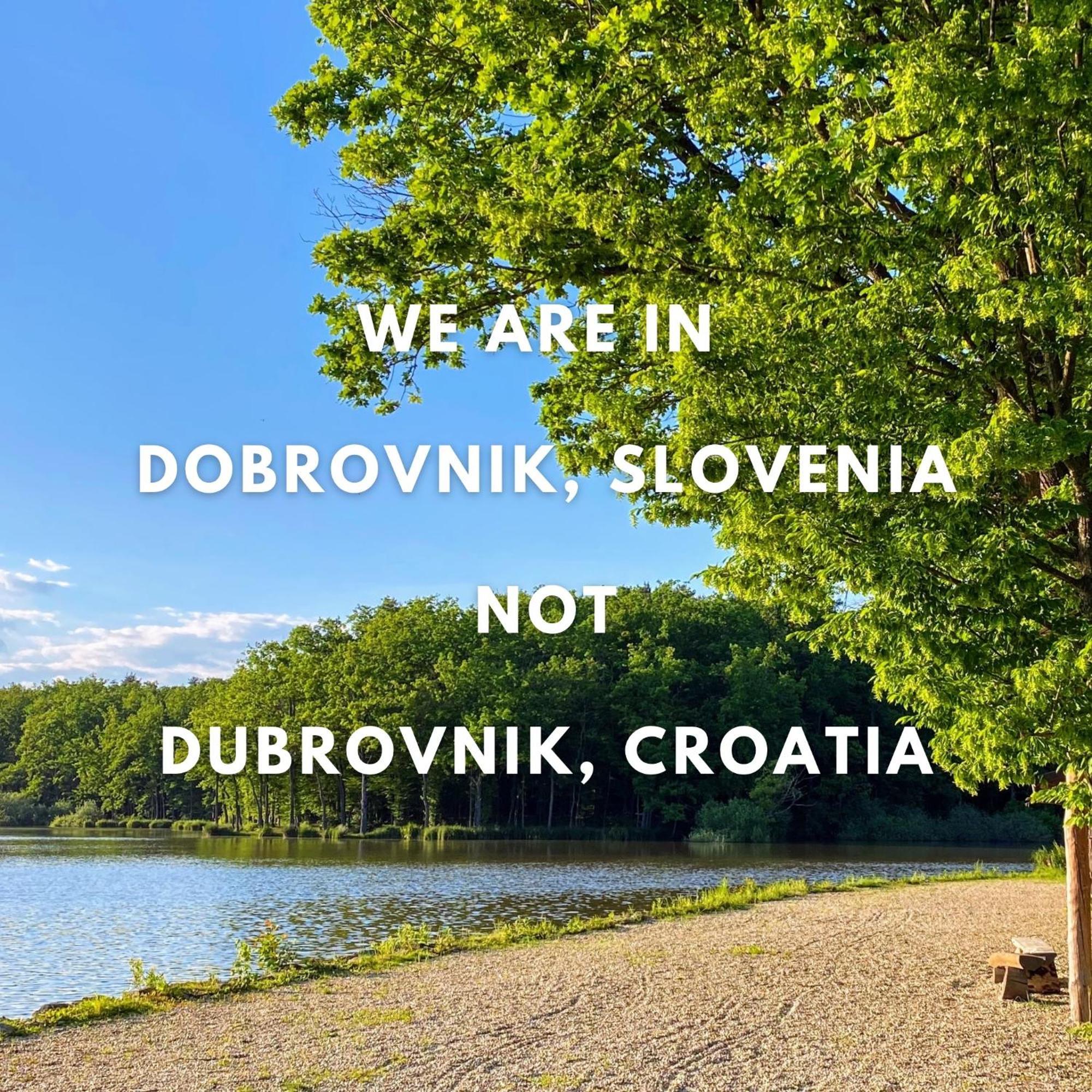 Appartamento Hisa Pri Jezeru Dobrovnik Esterno foto